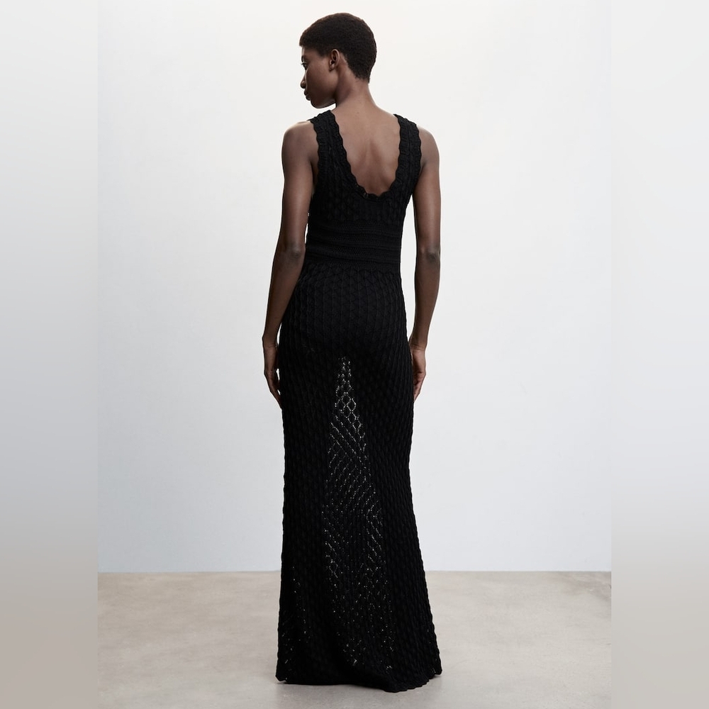 MANGO Openwork dress - Picture 4 of 5